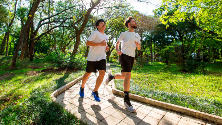 correr ao ar livre