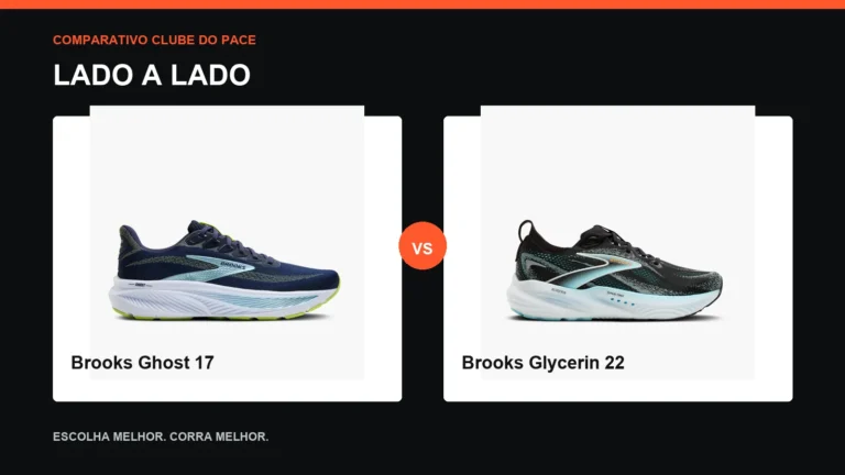 Comparativo Brooks Ghost 17 vs Brooks Glycerin 22