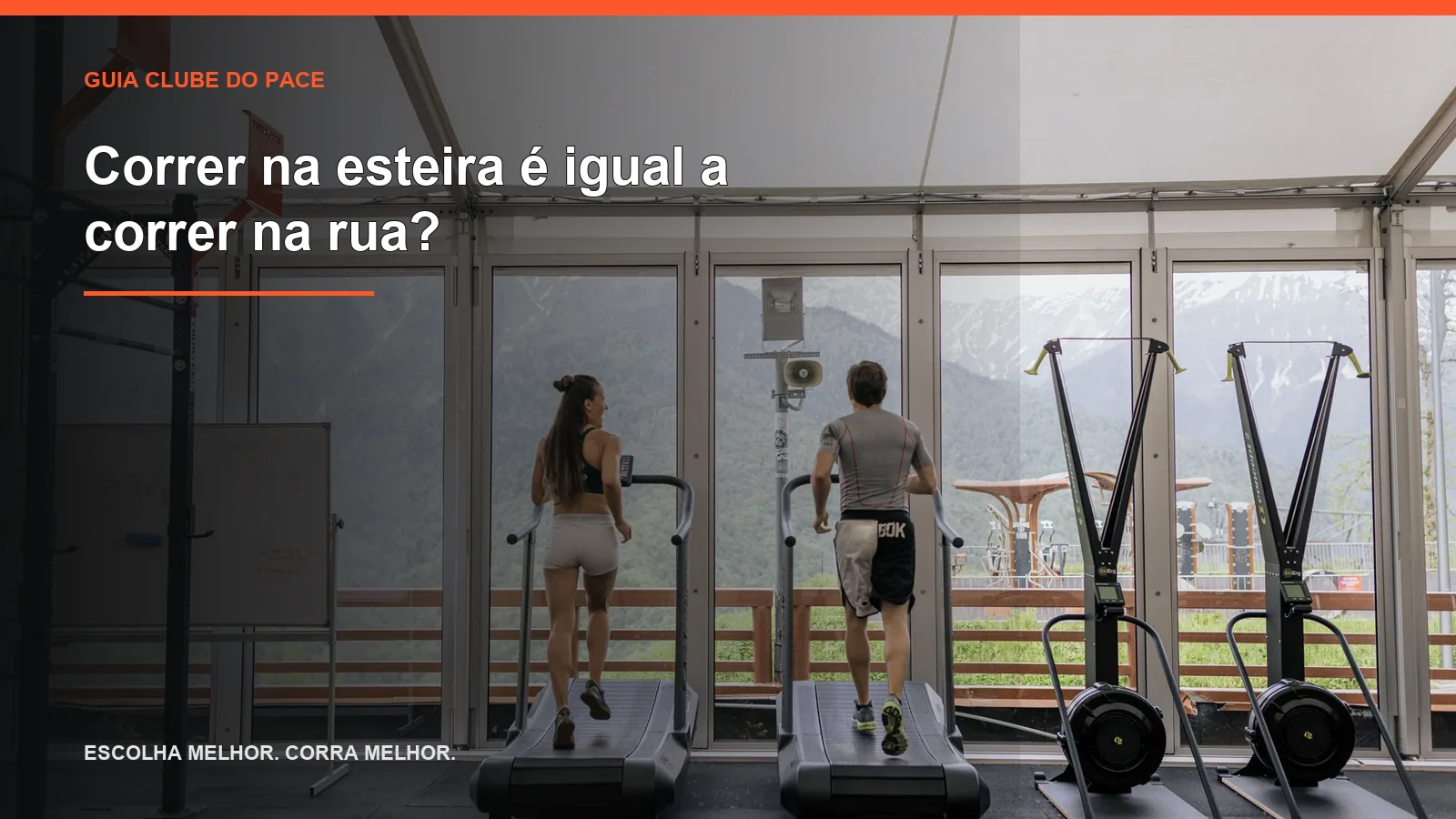 Correr na esteira é igual a correr na rua?
