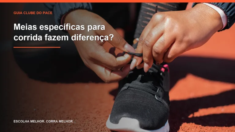 Meias específicas para corrida fazem diferença?