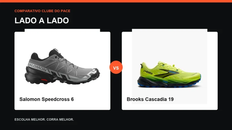 Comparativo Salomon Speedcross 6 vs Brooks Cascadia 19