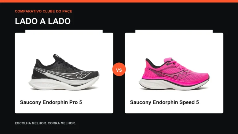 Comparativo Saucony Endorphin Pro 5 vs Saucony Endorphin Speed 5