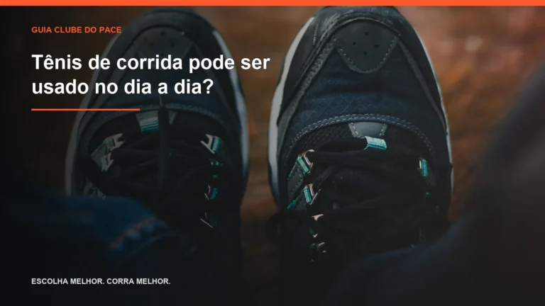Tênis de corrida pode ser usado no dia a dia?