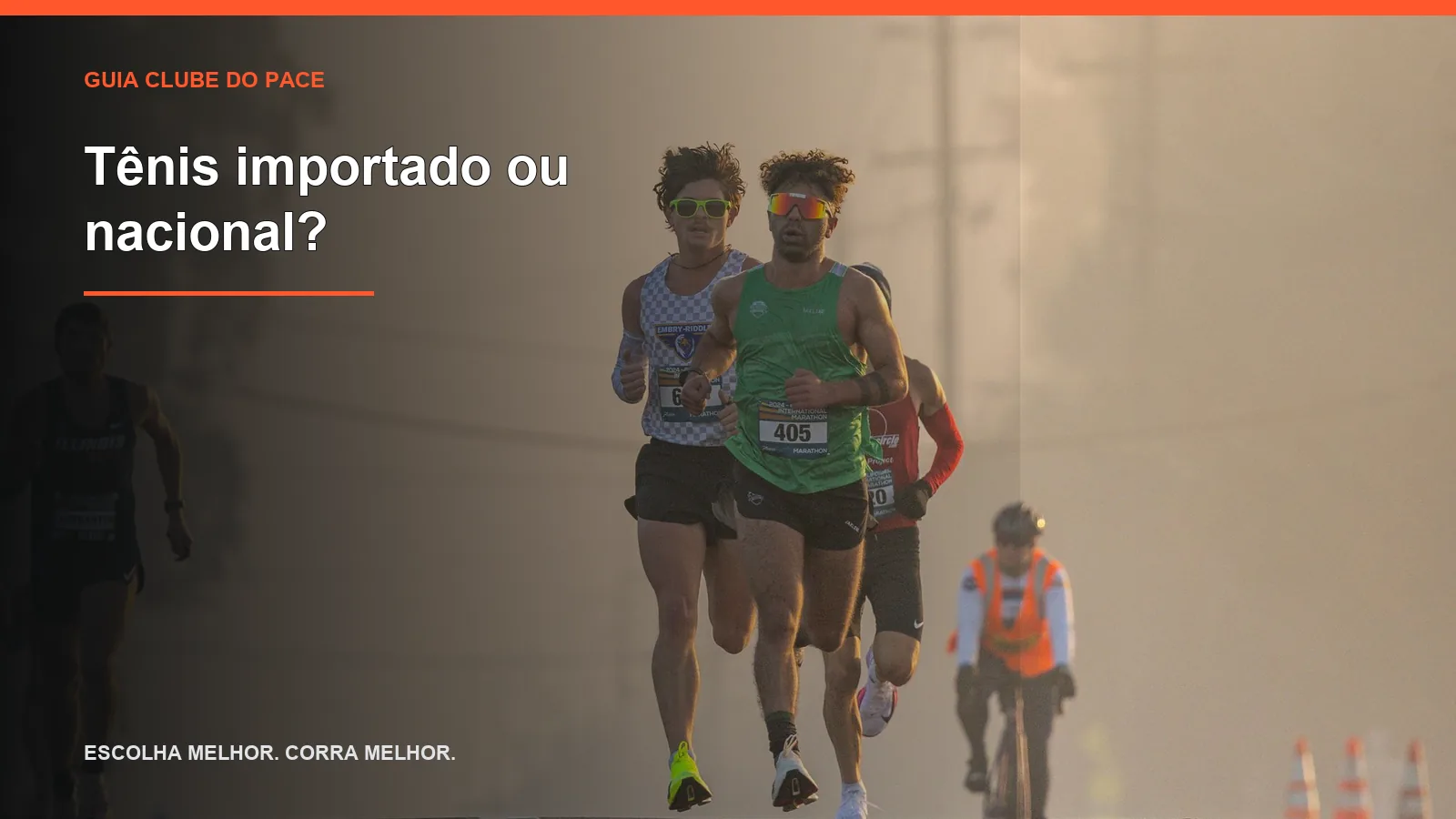 Tênis importado ou nacional?